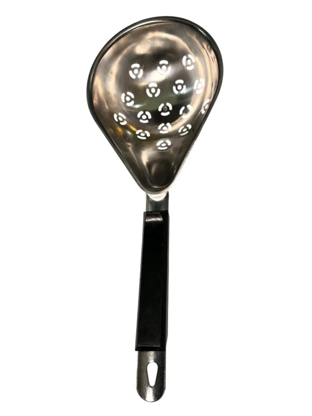 VTG Aeternum Italy Perforated Stainless Serving Spoon for Straining & Draining